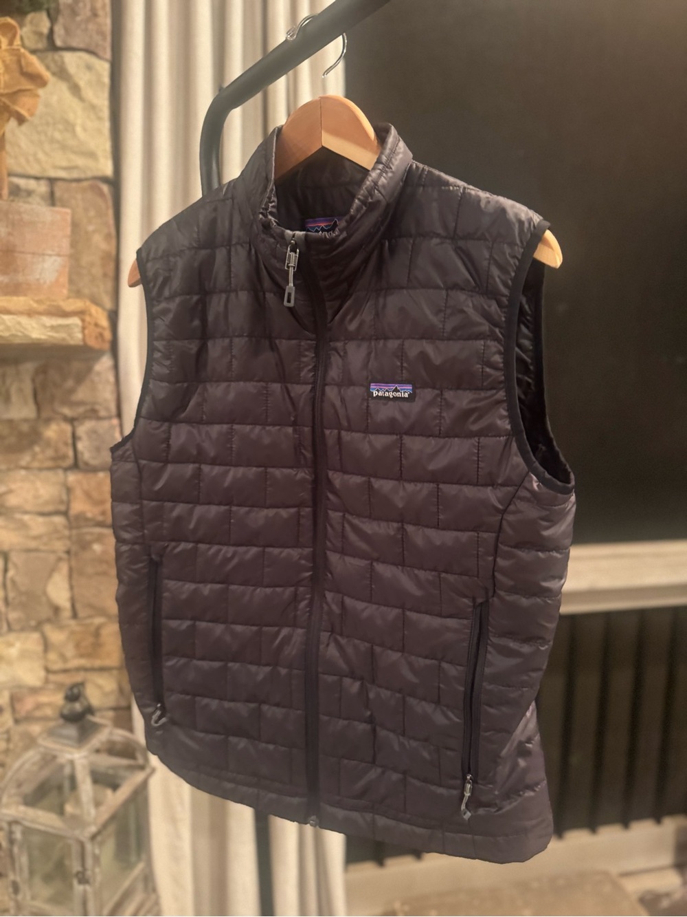 Mens Patagonia vest black M Medium EUC - Picture 6 of 15